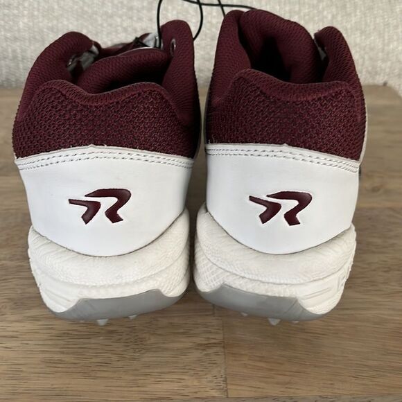 Ringor Women's Flite Pitching Toe Softball Cleats, 5.5, Maroon NWOB - Picture 5 of 7